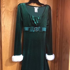 Bonnie Jean Velvet Dress